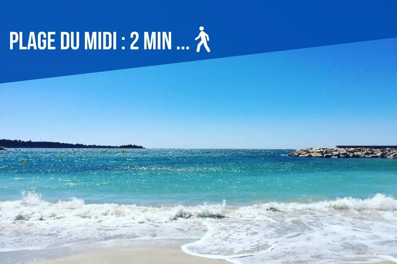 Le Dol - 150M Plages - Suquet - Verriere Cote D'Azur Apartment Cannes 0*,  France